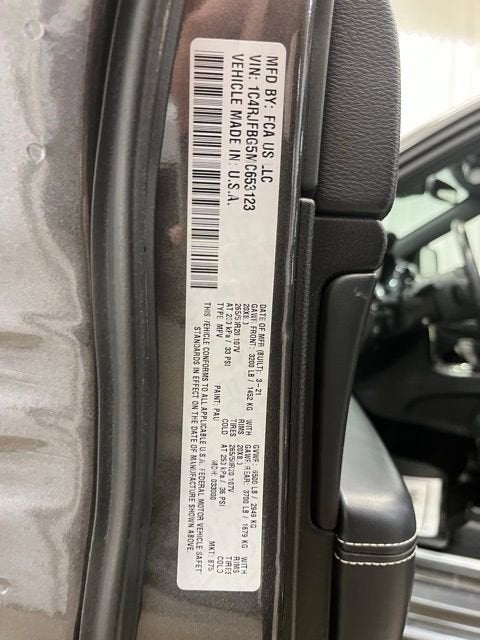 2021 Jeep Grand Cherokee 80th Anniversary