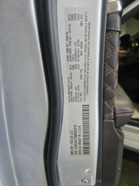2022 Jeep Grand Cherokee Summit Reserve