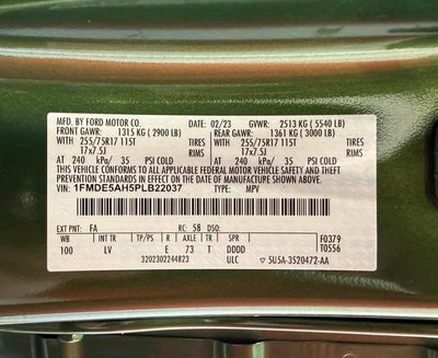 2023 Ford Bronco Base