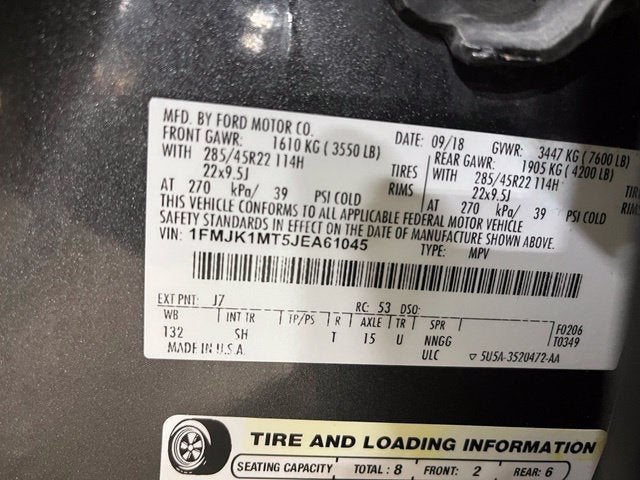 2018 Ford Expedition Max Platinum