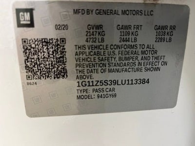 2020 Chevrolet Impala LT