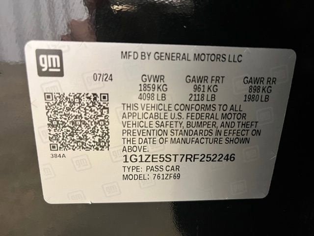 2024 Chevrolet Malibu 2LT