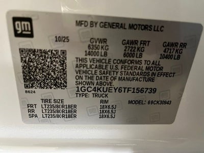 2026 Chevrolet Silverado 3500 HD LTZ