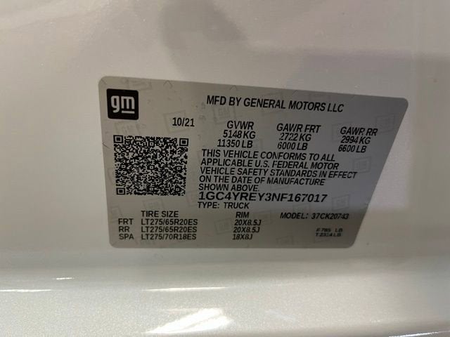 2022 Chevrolet Silverado 2500 HD High Country