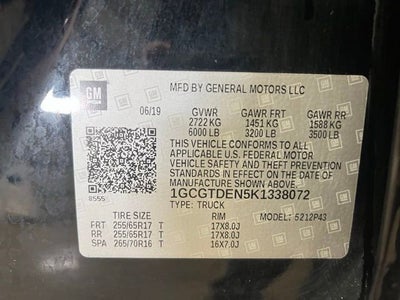 2019 Chevrolet Colorado 4WD Z71