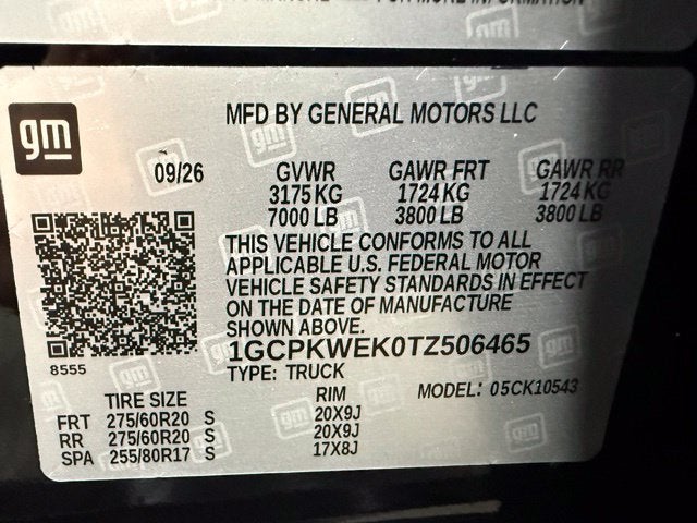 2026 Chevrolet Silverado 1500 RST