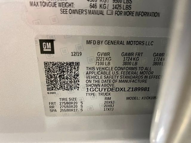 2020 Chevrolet Silverado 1500 LT