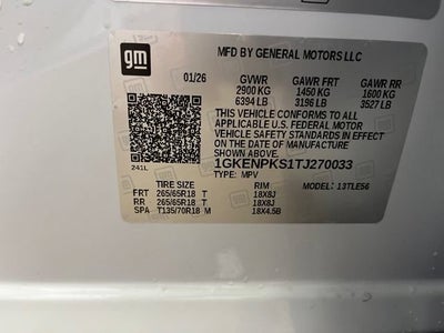 2026 GMC Acadia AT4