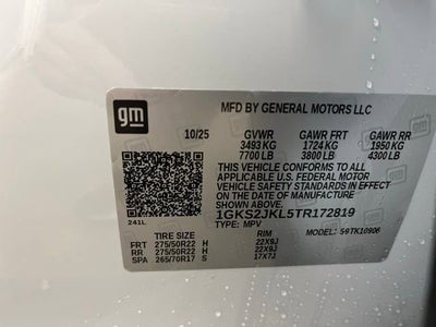 2026 GMC Yukon XL Denali