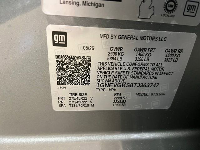 2026 Chevrolet Traverse LT