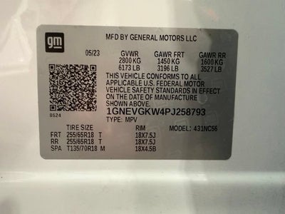 2023 Chevrolet Traverse LT Cloth