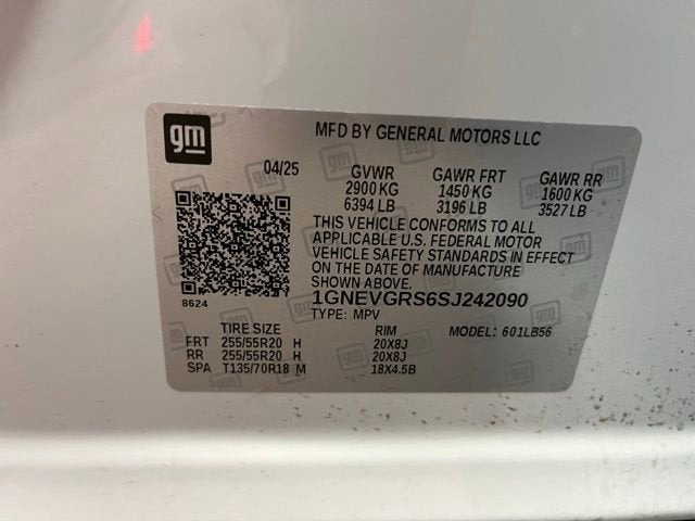 2025 Chevrolet Traverse LT