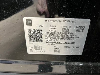 2025 Chevrolet Traverse LT