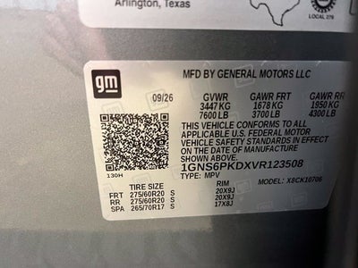 2027 Chevrolet Tahoe Z71