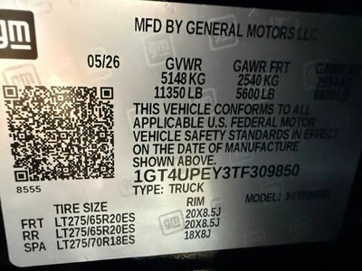 2026 GMC Sierra 2500 HD AT4