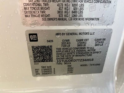 2026 GMC Sierra 1500 SLT