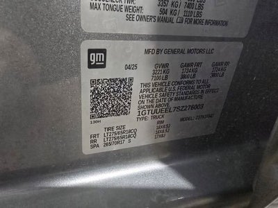 2025 GMC Sierra 1500 AT4