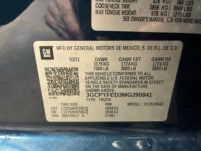 2022 Chevrolet Silverado 1500 LTZ