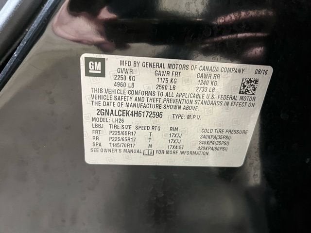 2017 Chevrolet Equinox LT