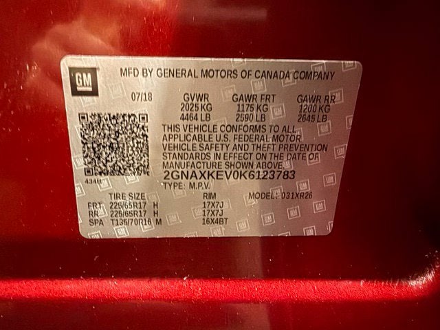 2019 Chevrolet Equinox LT