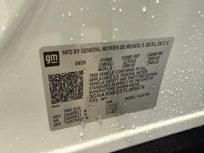 2026 Chevrolet Equinox LT