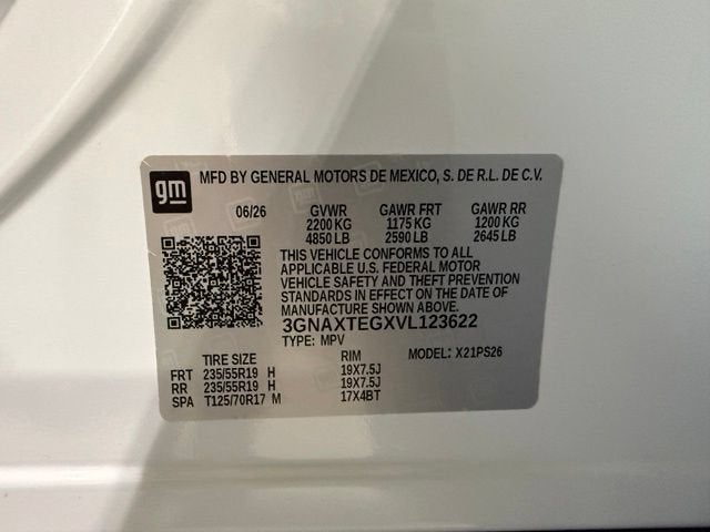 2027 Chevrolet Equinox RS
