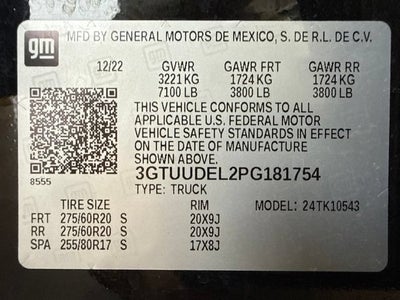 2023 GMC Sierra 1500 SLT