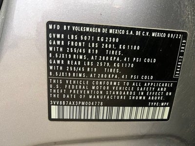 2023 Volkswagen Tiguan SE R-Line Black