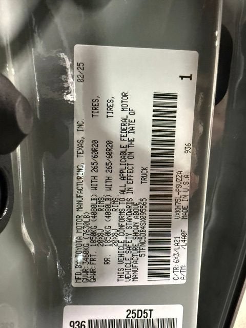 2025 Toyota Tundra 4WD Platinum Hybrid