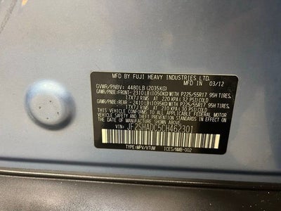 2012 Subaru Forester 2.5X Premium