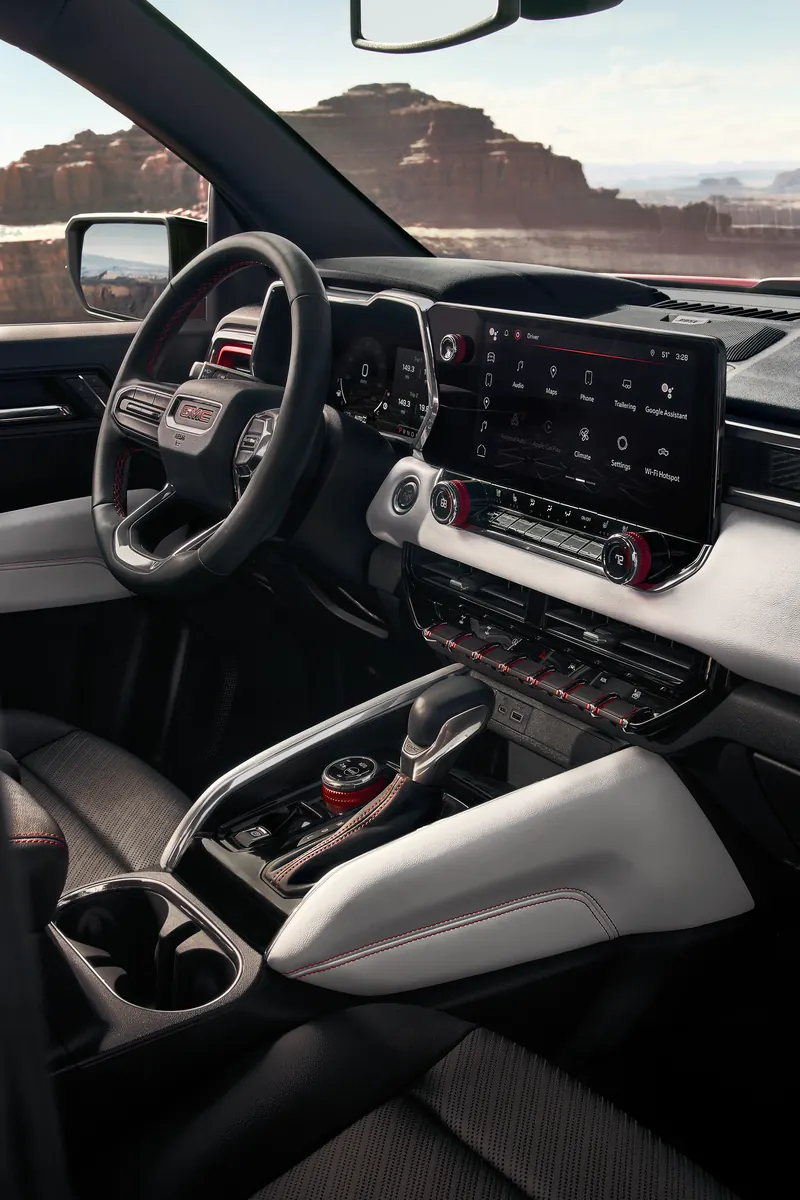 2026 GMC Canyon infotainment system at Dale Howard Chevrolet in IOWA FALLS IA